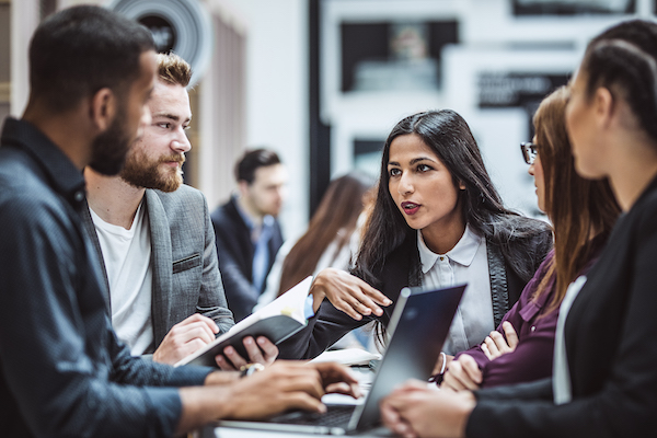 Business People at a Conference Event